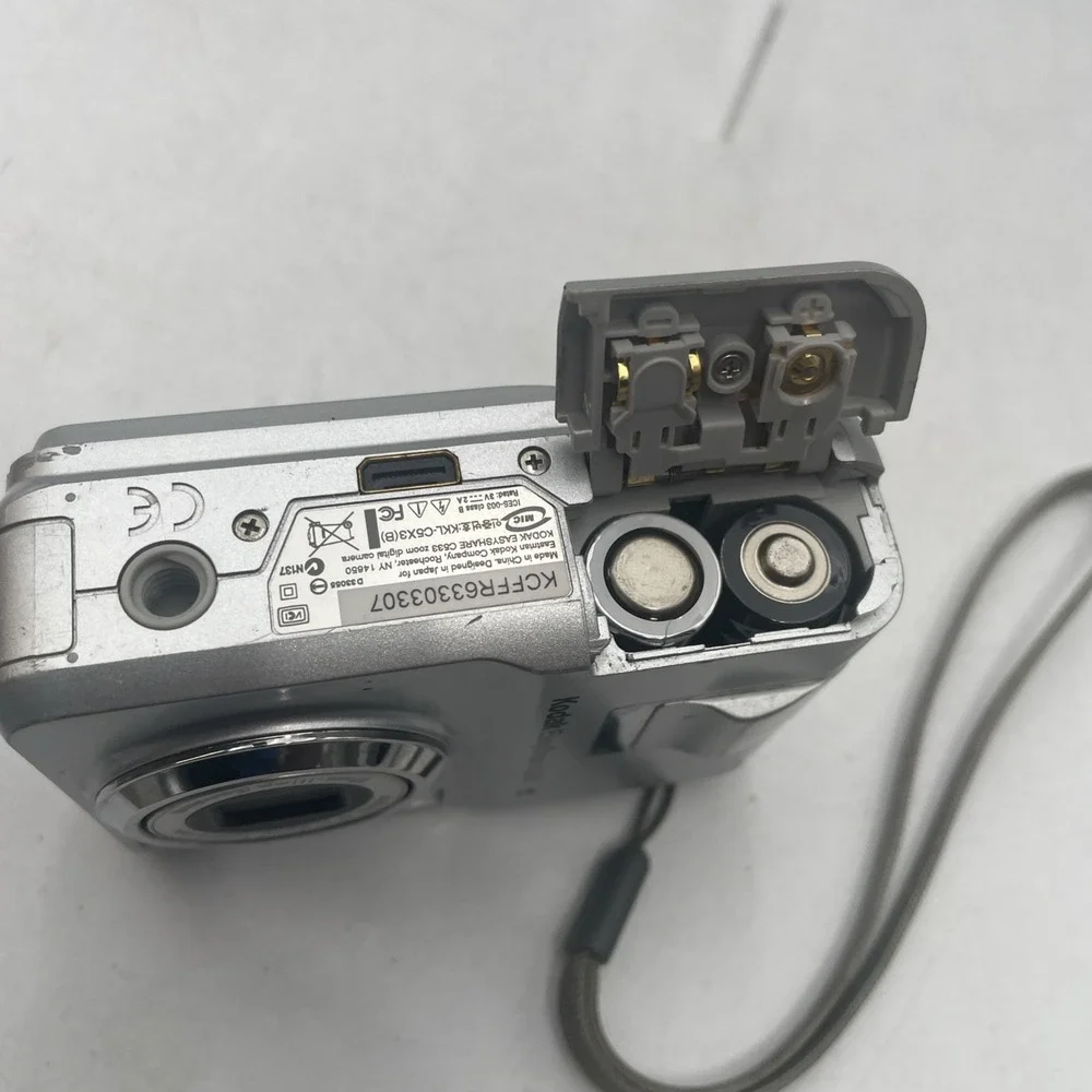Kodak EasyShare C533 5.0MP Digital Camera 3X Zoom+Battery+SD Card-TESTED
